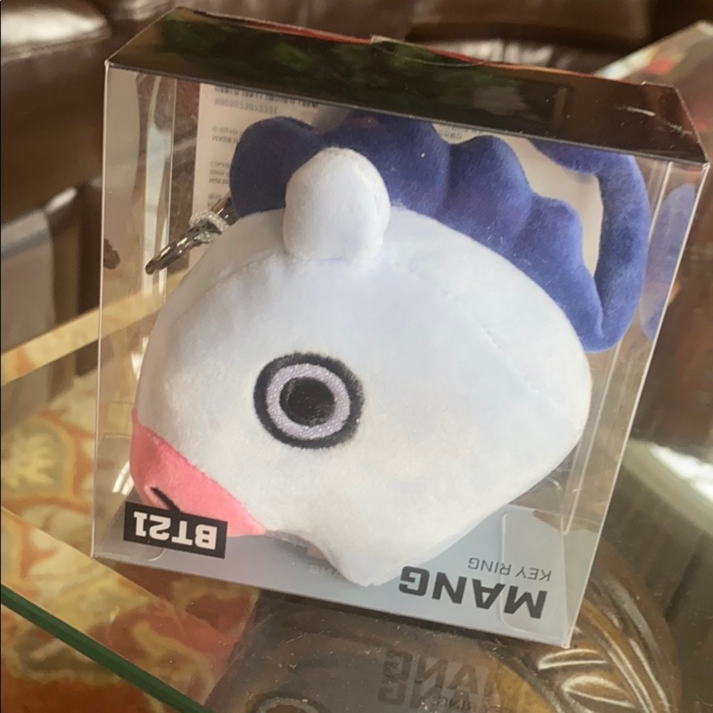 BT21 MANG Plush Keychain